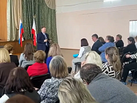 Панков рассказал о расширении программы медицинских классов в Красноармейском районе