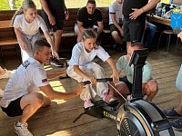 Ветераны СВО и их семьи вышли на старт "Гонки победителей"
