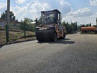 Новое дорожное покрытие на важных участках