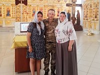 Участник СВО обвенчался с супругой вовремя побывки в Красноармейске