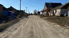 В Красноармейске завершилось щебенение дорог