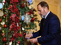 Полномочный представитель Президента Российской Федерации Игорь Комаров принял участи в акции "Елка желаний-2025"