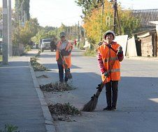 Золотая осень - как подарок тем, кто  занимается благоустройством города