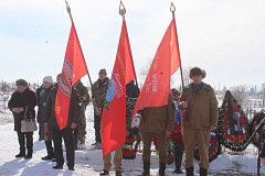 Проводили в последний путь защитника Отечества