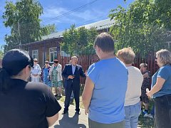 Панков поблагодарил жителей Красноармейска за помощь в формировании списка для ремонта дорог  