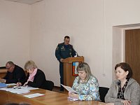 На заседании КЧС и ОПБ обсудили вопросы пожарной безопасности
