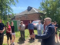 Панков поблагодарил жителей Красноармейска за помощь в формировании списка для ремонта дорог  