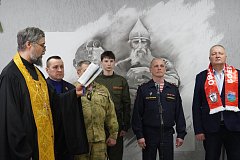 В Саратове в преддверии празднования 10-летия со дня образования Росгвардии и 215-летия формирования войск правопорядка состоялось торжественное открытие комнаты истории доблести и Славы