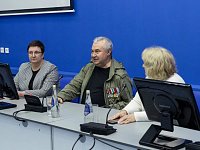 Военкор НТВ встретился с молодежью Саратова