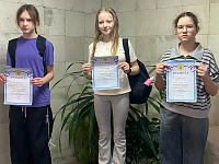 "Юность" отметила юбилей ГТО яркими заплывами