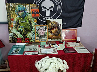 В Нижней Банновке почтили память героя
