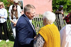 Панков поблагодарил жителей Красноармейска за помощь в формировании списка для ремонта дорог  