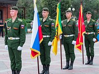 Саратовские гвардейцы стали участниками юнармейских военно-патриотических сборов ПФО "Гвардеец"