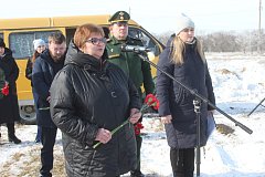 Проводили в последний путь защитника Отечества