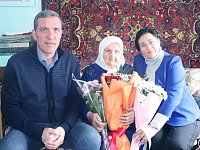 Героиня тыла и труда отметила вековой юбилей