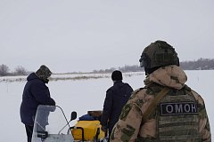 В Саратове сотрудники ОМОН «Патриот» принимают участие в межведомственных рейдах, направленных на борьбу с браконьерством.