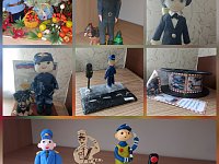 На районный этап Всероссийского конкурса детского творчества "Полицейский Дядя Степа" поступило более 20 работ