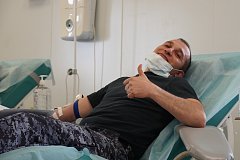 В Саратове сотрудники Росгвардии поддержали Всероссийскую донорскую акцию "От сердца к сердцу"
