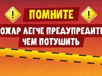 Пожары проще предупредить, чем их потушить 