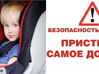 Водитель, пристегни юного пассажира!