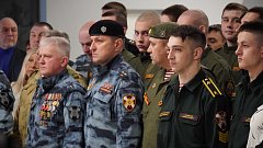 В Саратове состоялась церемония открытия масштабной мультимедийной выставки "Росгвардия. История и современность", посвященной предстоящему юбилею ведомства