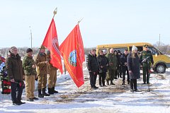 Проводили в последний путь защитника Отечества
