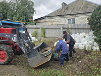 Сила единства: подготовка площадки для сбора гуманитарной помощи