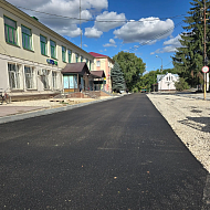 На центральной площади продолжается благоустройство