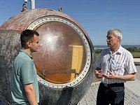 Легендарный космонавт Сергей Крикалёв посетил место приземления Юрия Гагарина