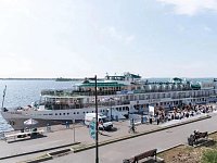 Из Саратова по Волге отправился теплоход с участниками Международного фестиваля-лаборатории "ГИТИСФЕСТ. Театральное Приволжье 2026"