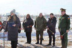 Проводили в последний путь защитника Отечества